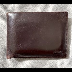 Men’s Coach Leather Wallet